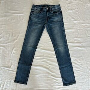 Outerknown Jeans Mens W 28 L 32 Blue Slim Fit Ambassador Button Fly Minimal